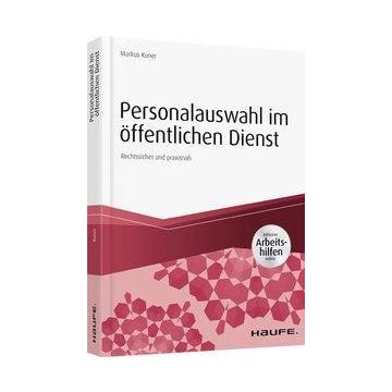 Personalauswahl im öffentlichen Dienst inkl. Arbeitshilfen online